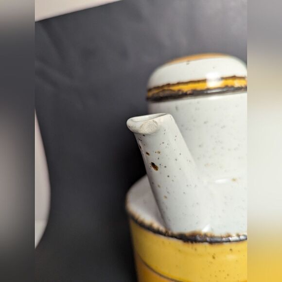 Stonehenge Midwinter SUN teapot coffee pot vintage 70s ceramic pot - Picture 3 of 7